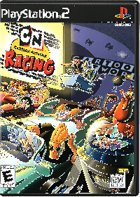 Cartoon Network Racing PAL Playstation 2  box art